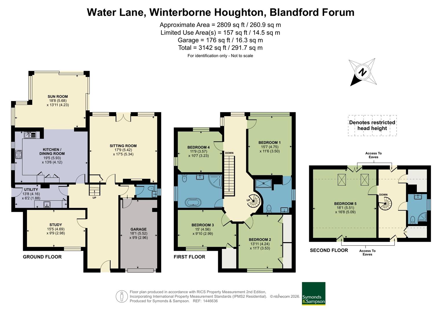 Windrush, Water Lane, Blandford Forum floorplan