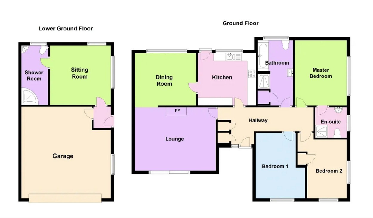 No 7 Lady Road, Llechryd, Cardigan floorplan