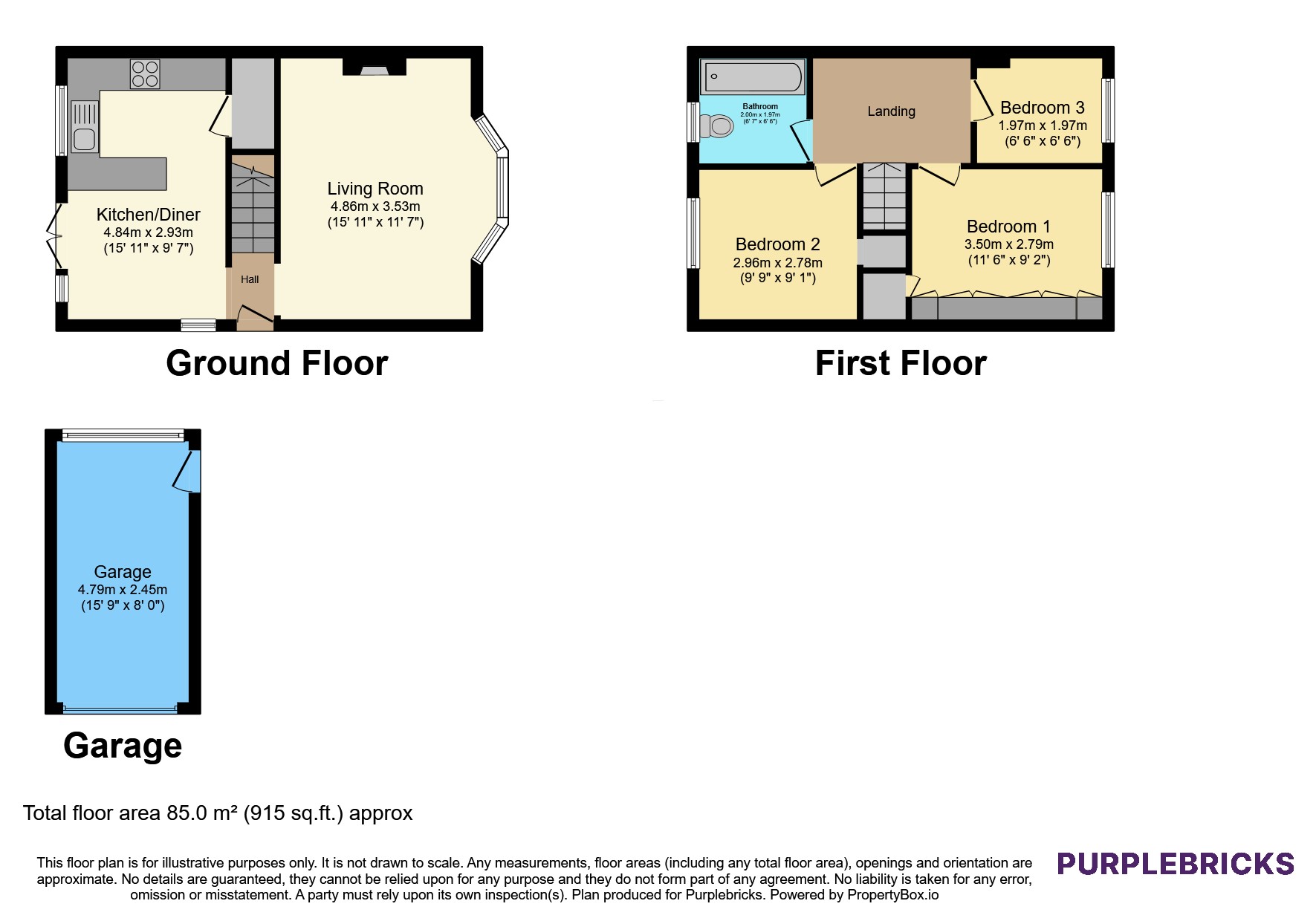 23, Rowlands Road, Horsham floorplan