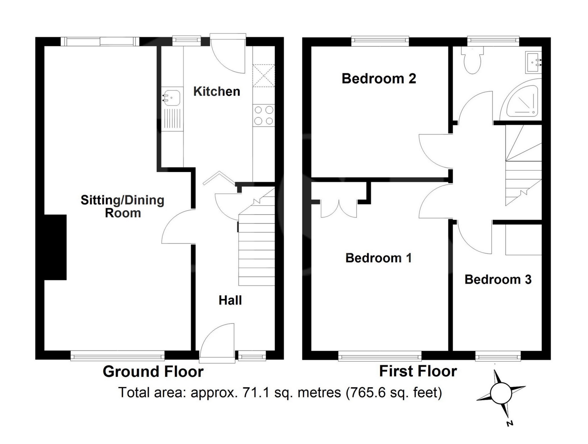 41, Wentworth Gardens, Exeter floorplan