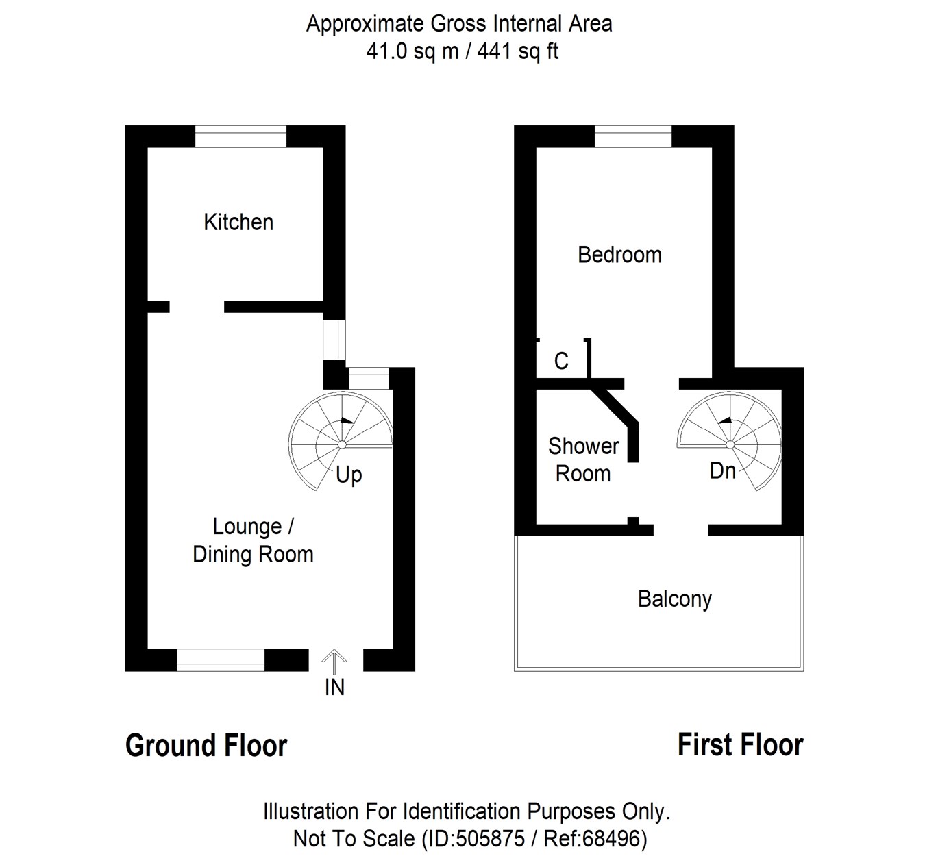 1 Bedrooms End terrace house for sale in Ramoyle, Dunblane FK15