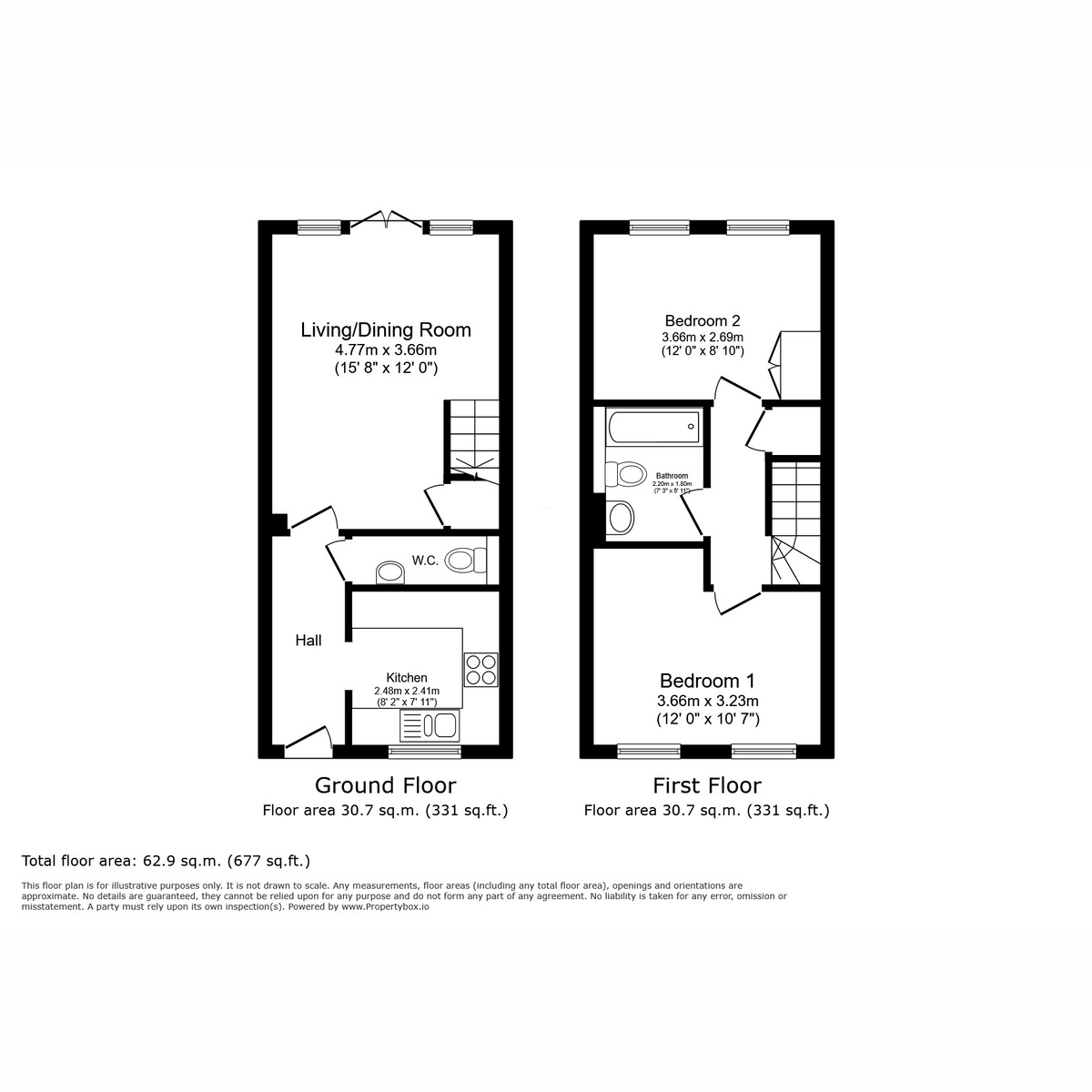 18, Burgage Field, Whitchurch floorplan