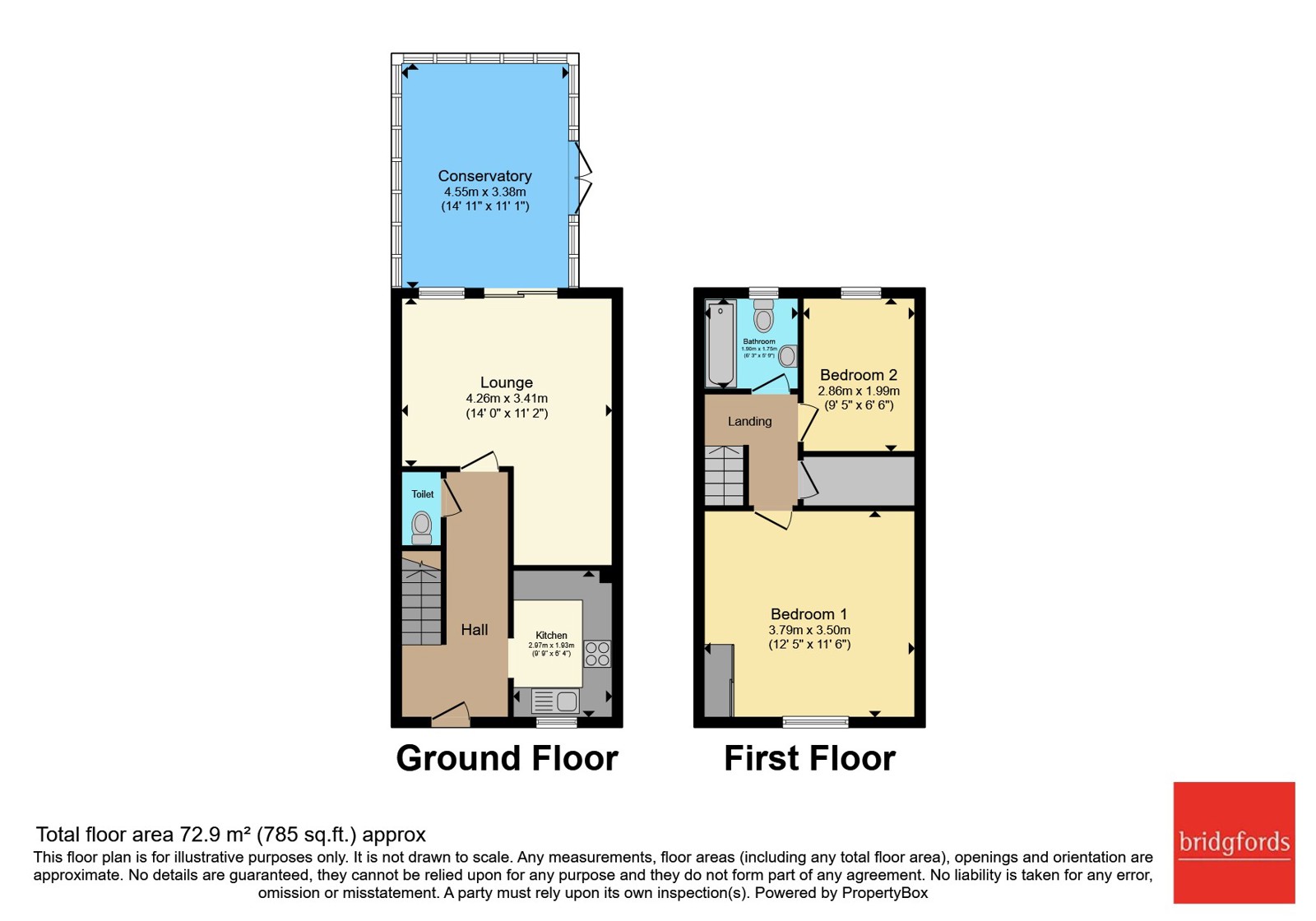 4, Beachill Crescent, West Yorkshire floorplan
