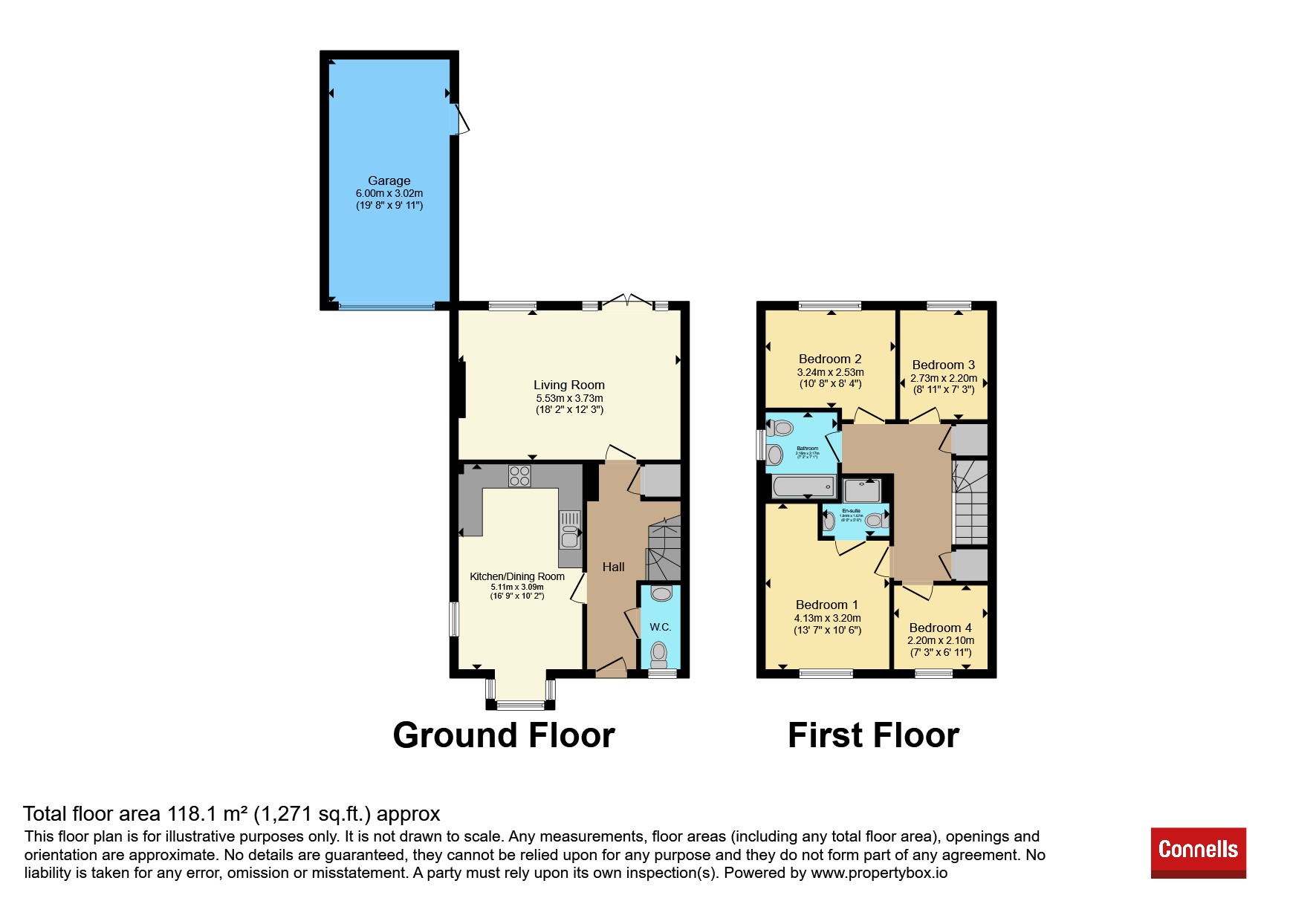 6, Greyhound Croft, Hinckley floorplan