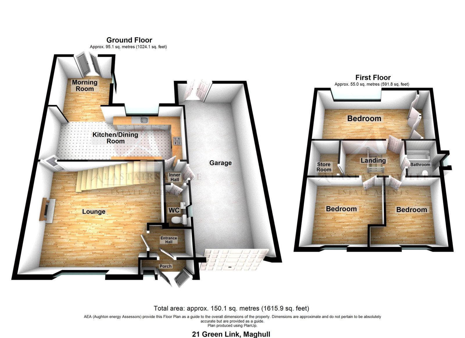 21, Green Link, Maghull floorplan
