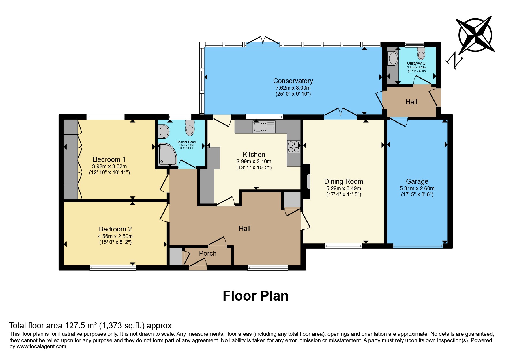 3, Woodside Avenue, Mansfield floorplan