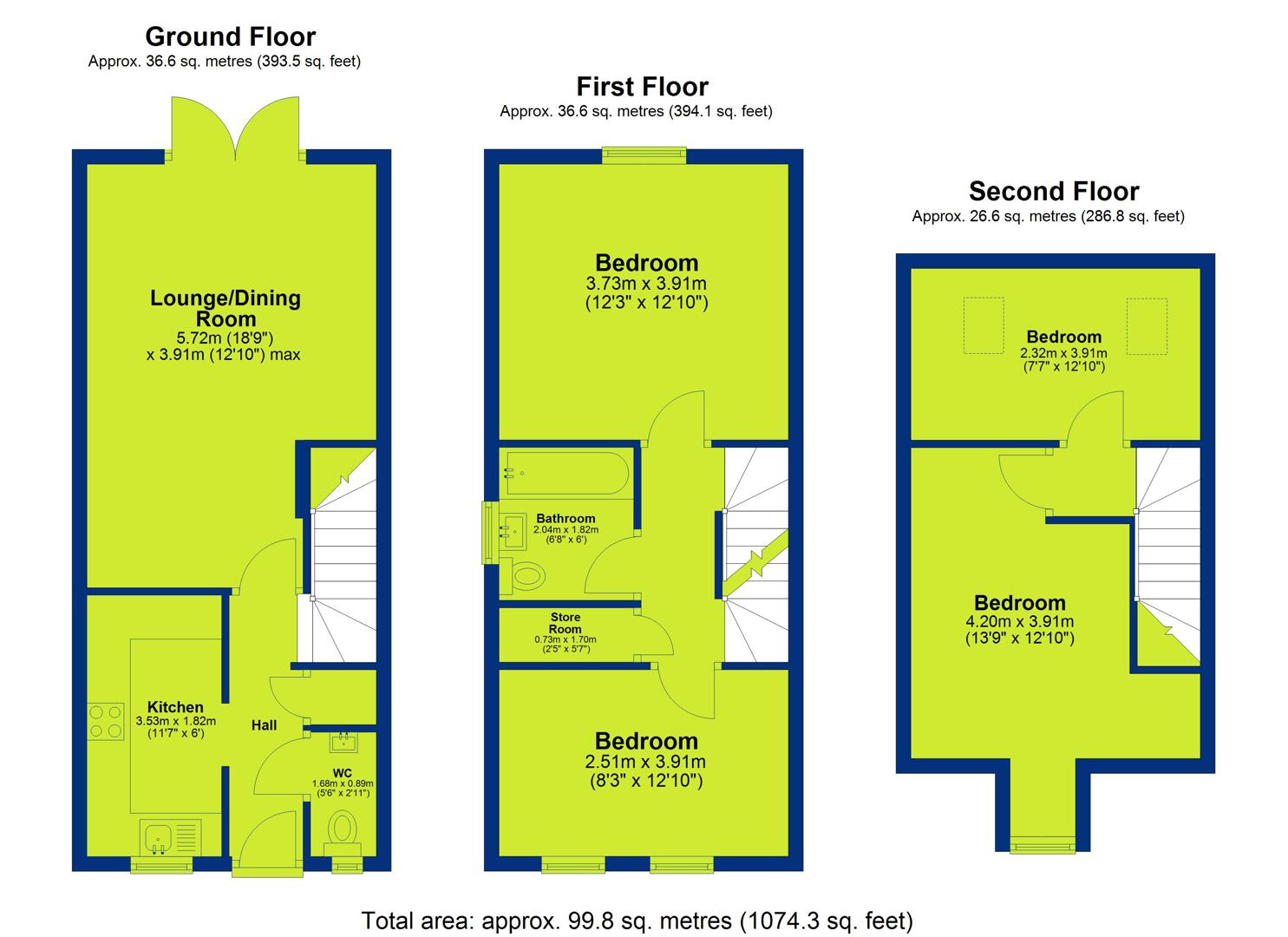 9 Europa View, Loughborough Road, Ruddington floorplan