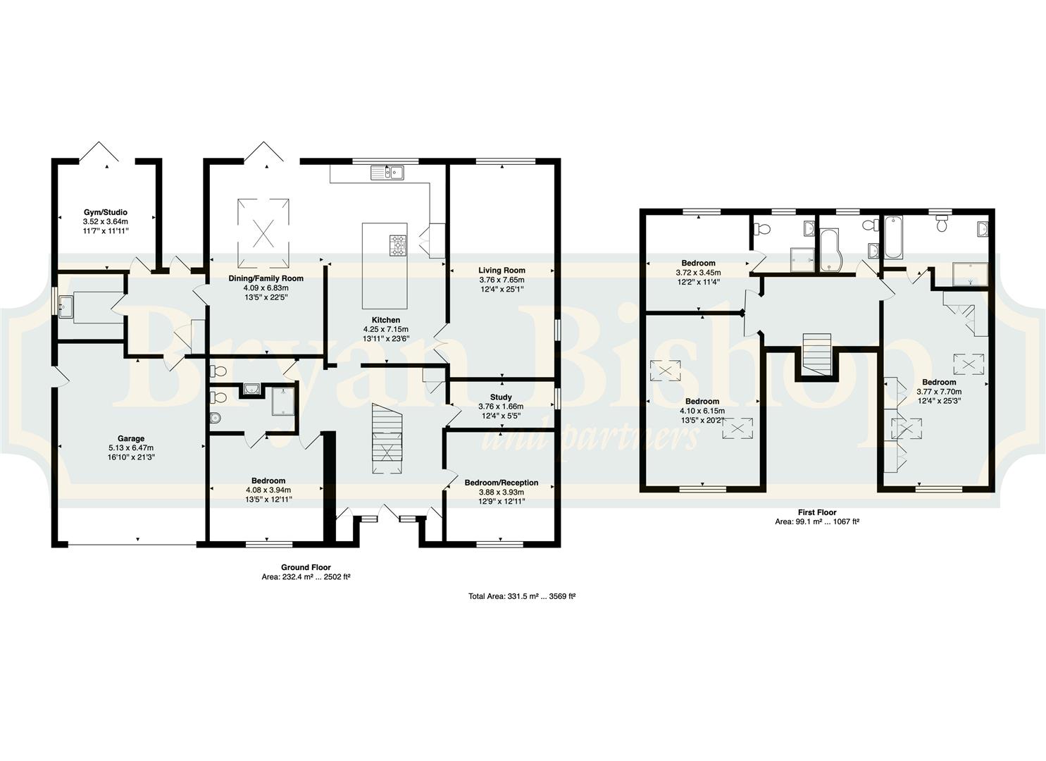 113, Burnham Green Road, Tewin floorplan