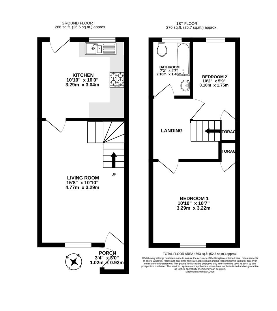 41, Benville Road, Weymouth floorplan