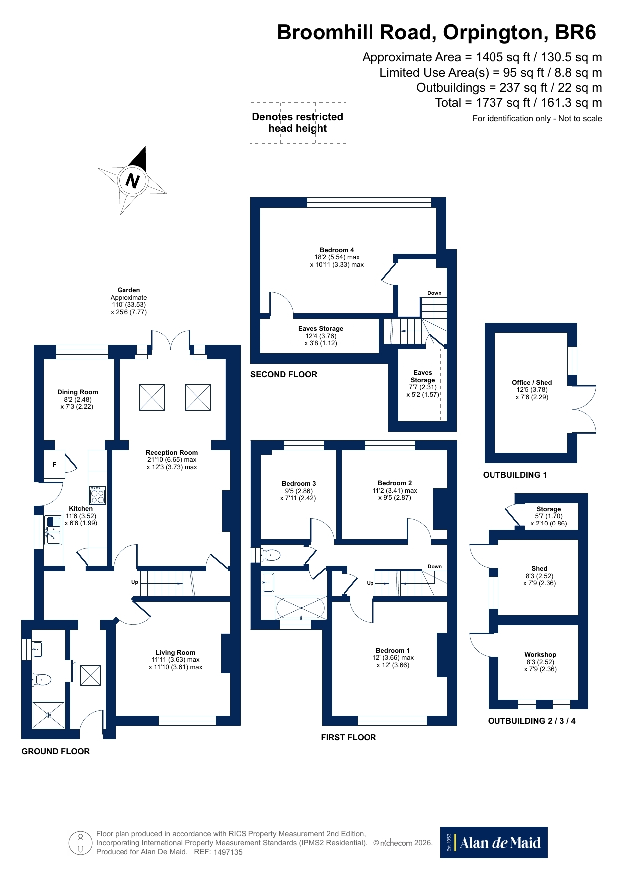 24, Broomhill Road, Orpington floorplan