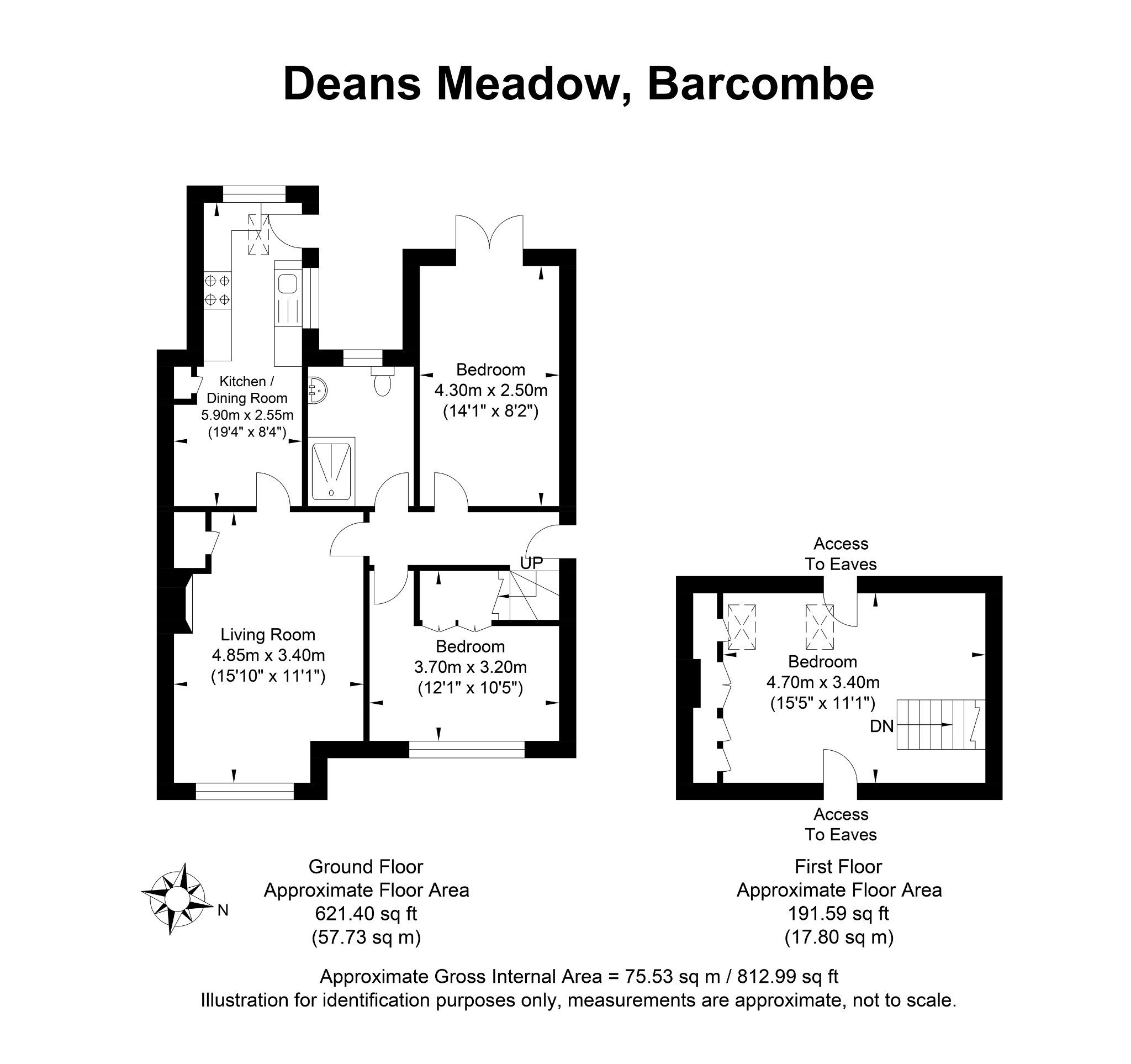 4, Deans Meadow, Lewes floorplan
