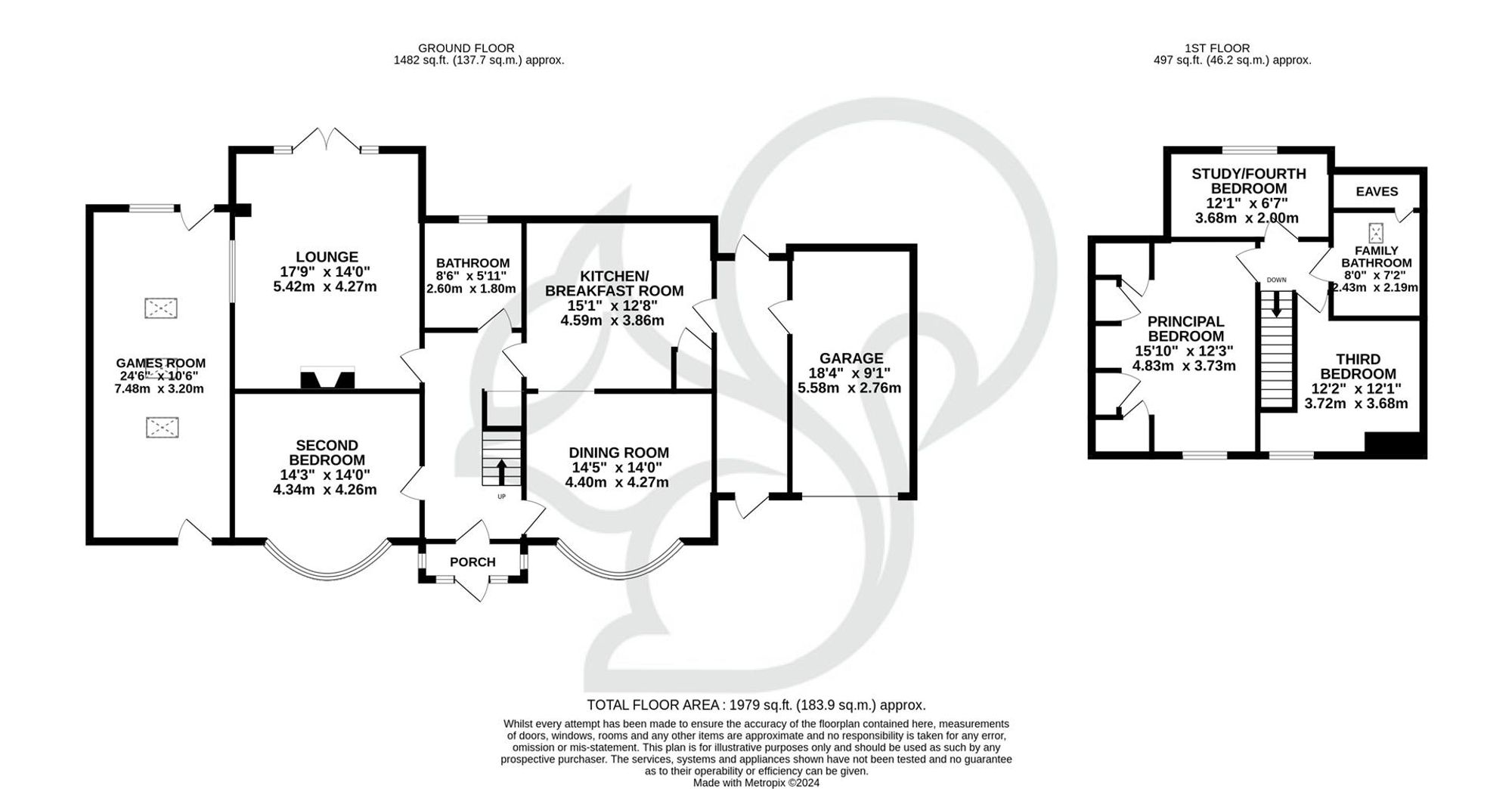 Swallows, Dormy Houses, East Road, East Mersea floorplan