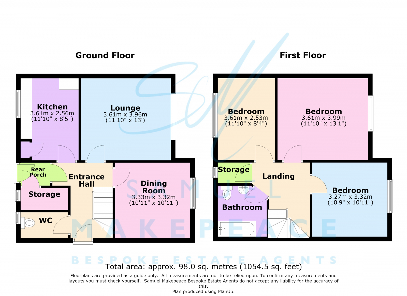 55 Second Avenue, Kidsgrove, Stoke-on-Trent floorplan