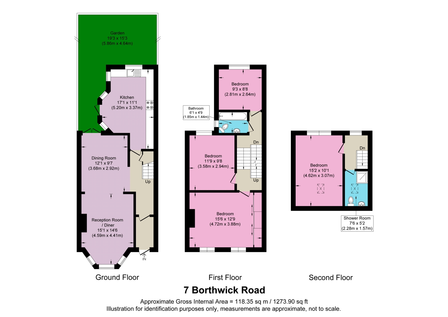 Borthwick Road, London, E15 floorplan