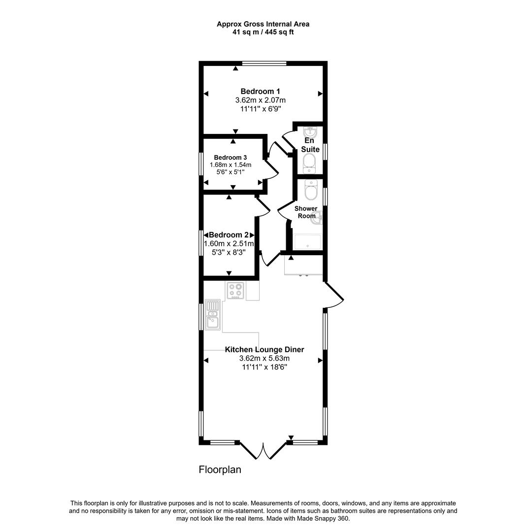 129, Mathew Baker Caravans, Haverfordwest floorplan