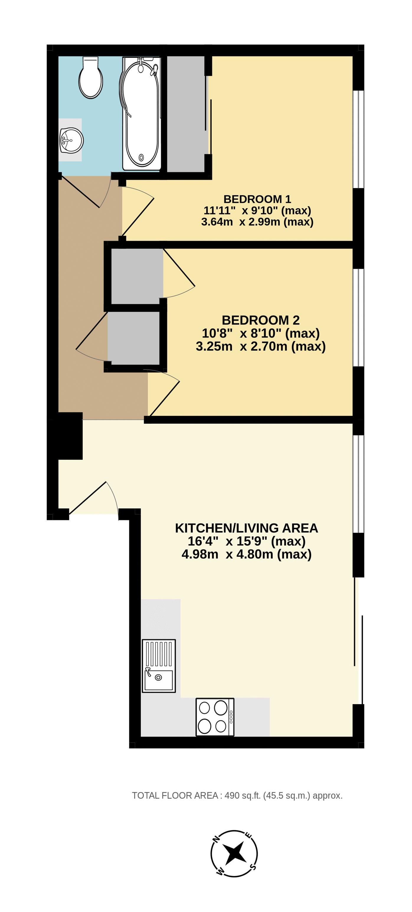 5 Chataway House, Leach Road, Chard floorplan