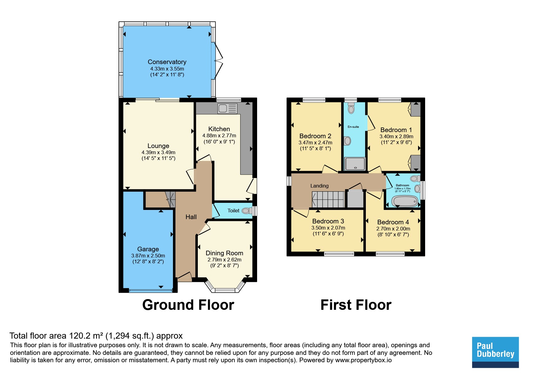 15, Woodman Close, Wednesbury floorplan