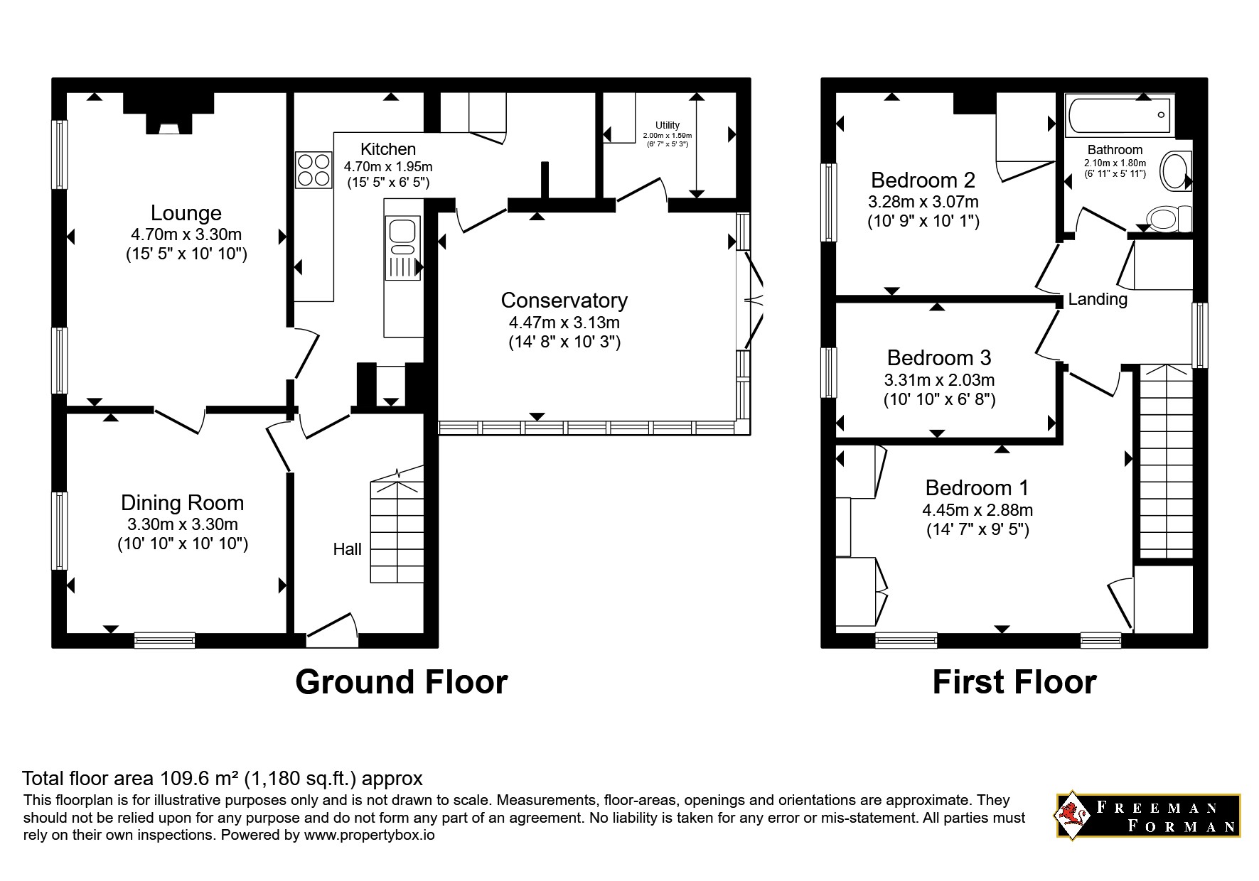 6, St. Pauls Close, Kent floorplan