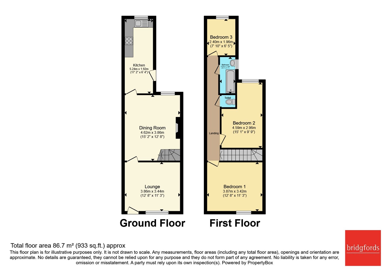 335, West Street, Cheshire floorplan