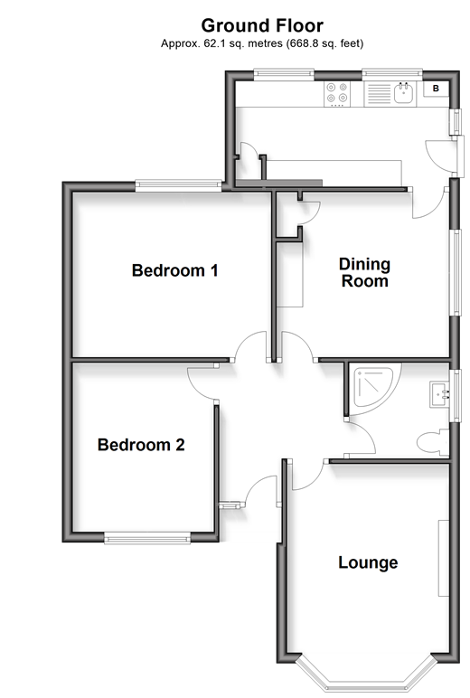 Albany Drive, Herne Bay floorplan