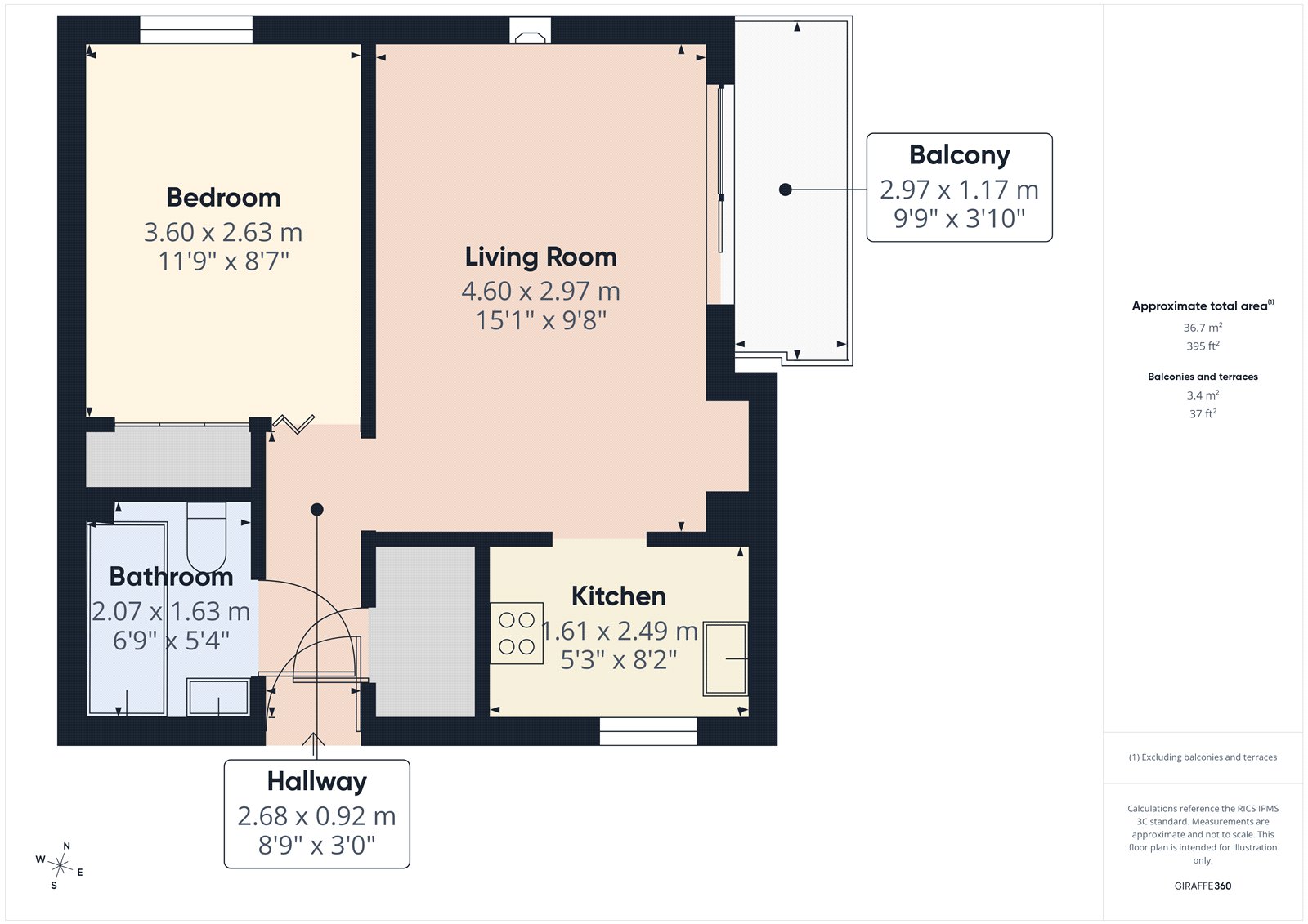 29 Madeira Court,, Knightstone Road, North Somerset floorplan