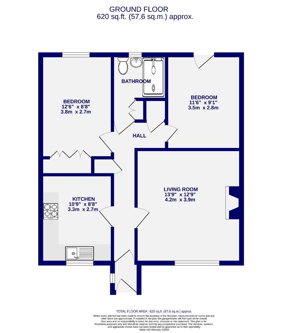 25, Chancery Court, York floorplan