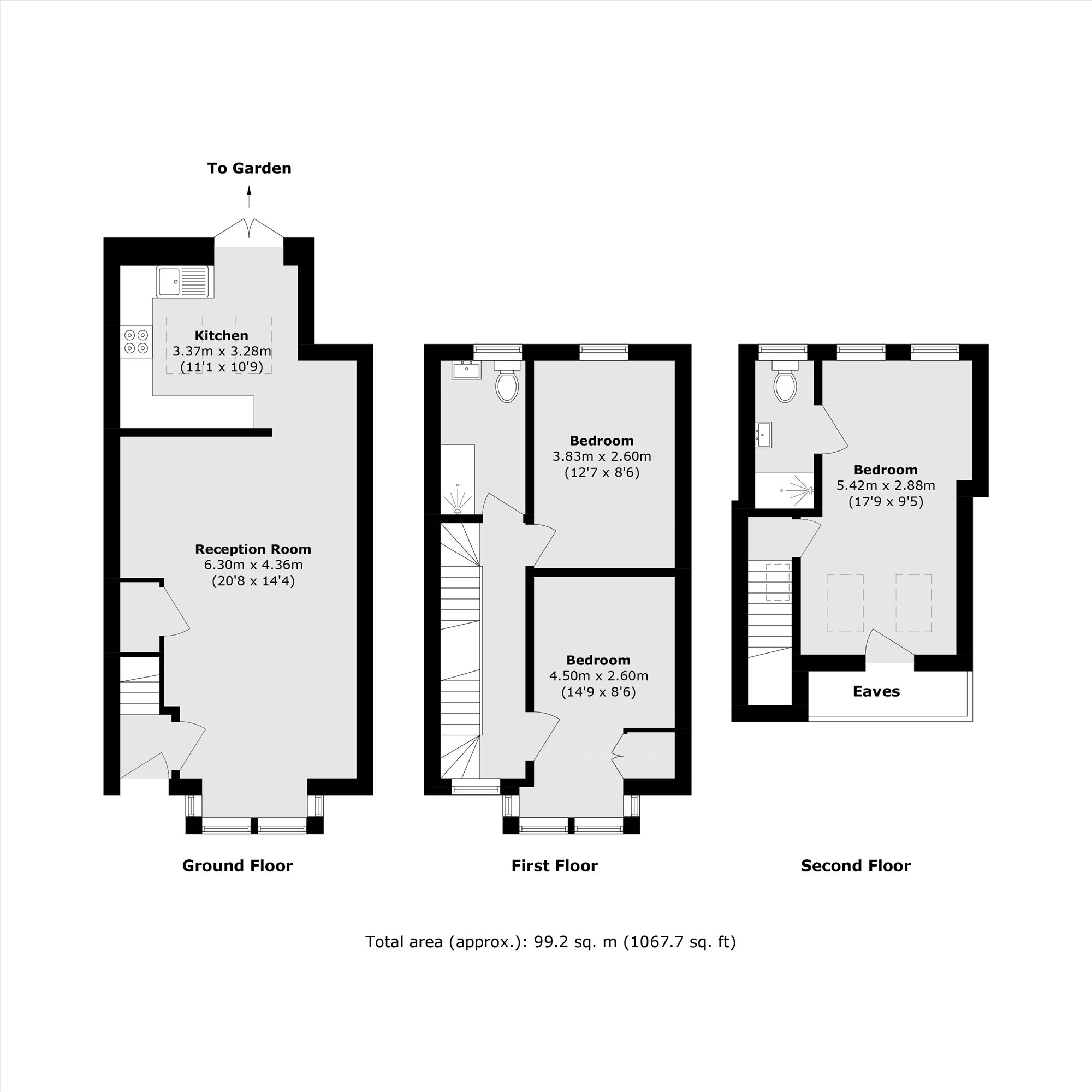 17, Argyle Place, London floorplan
