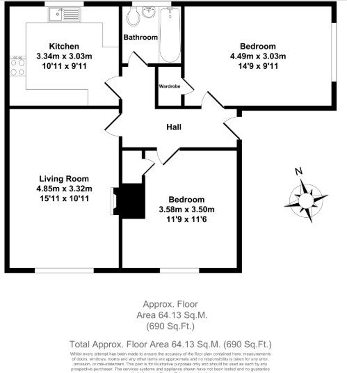 25, Fox Close, Chipping Norton floorplan