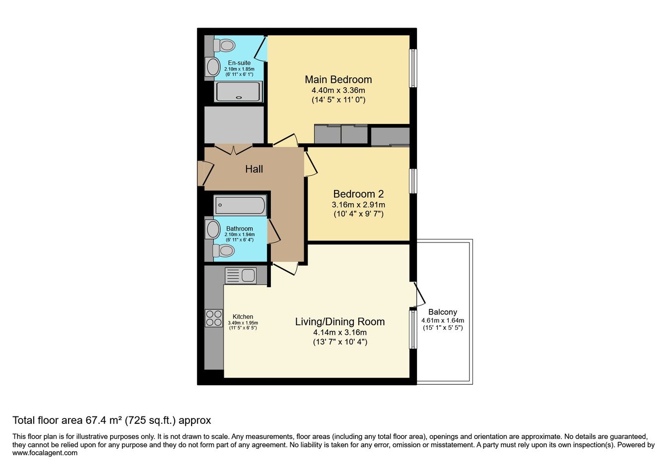 64 The Boardwalk, Pearl Lane, Gillingham floorplan