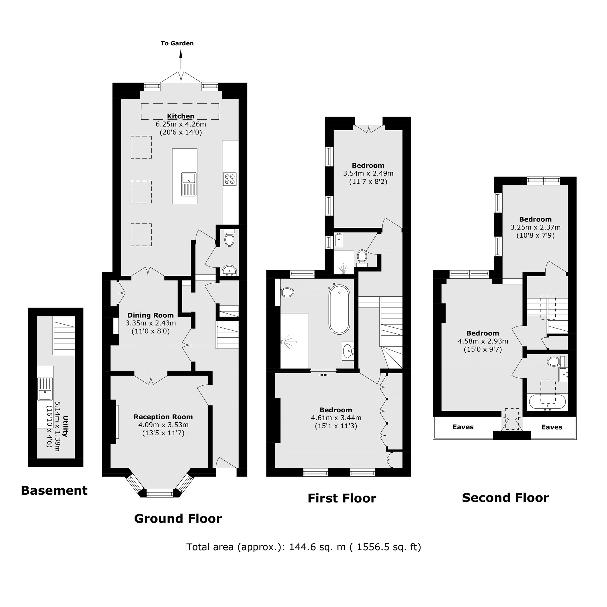 51, Biscay Road, London floorplan