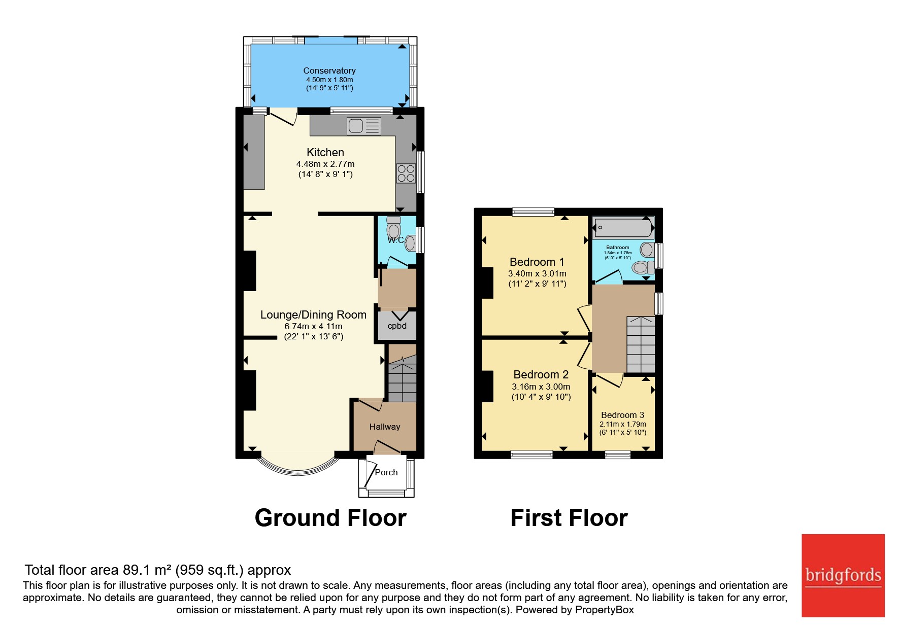 8, Cow Lane, Wakefield floorplan