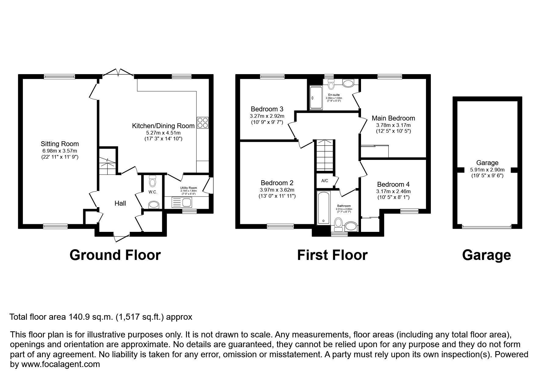 7, Delfin Way, Cheltenham floorplan