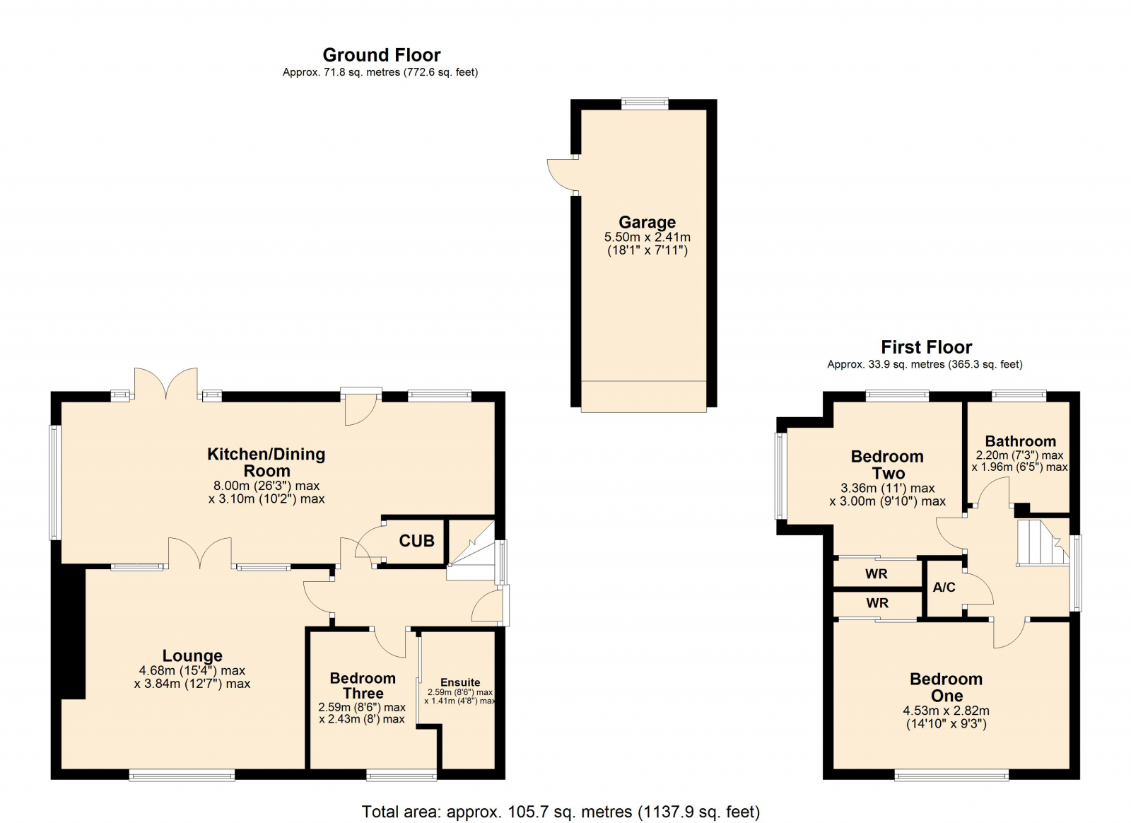 24, Moulder Road, Tewkesbury floorplan