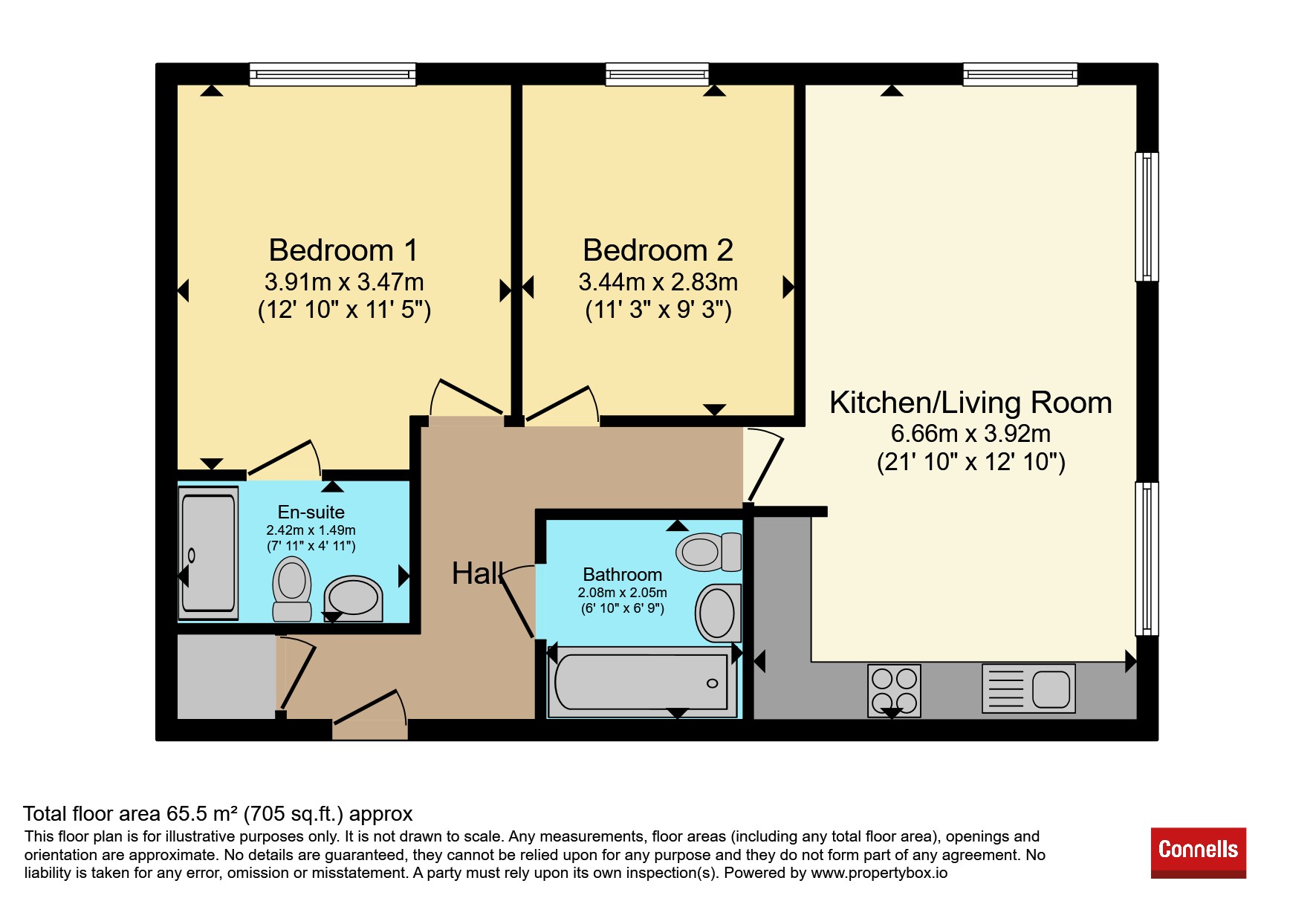 10, Guild Close, Witney floorplan