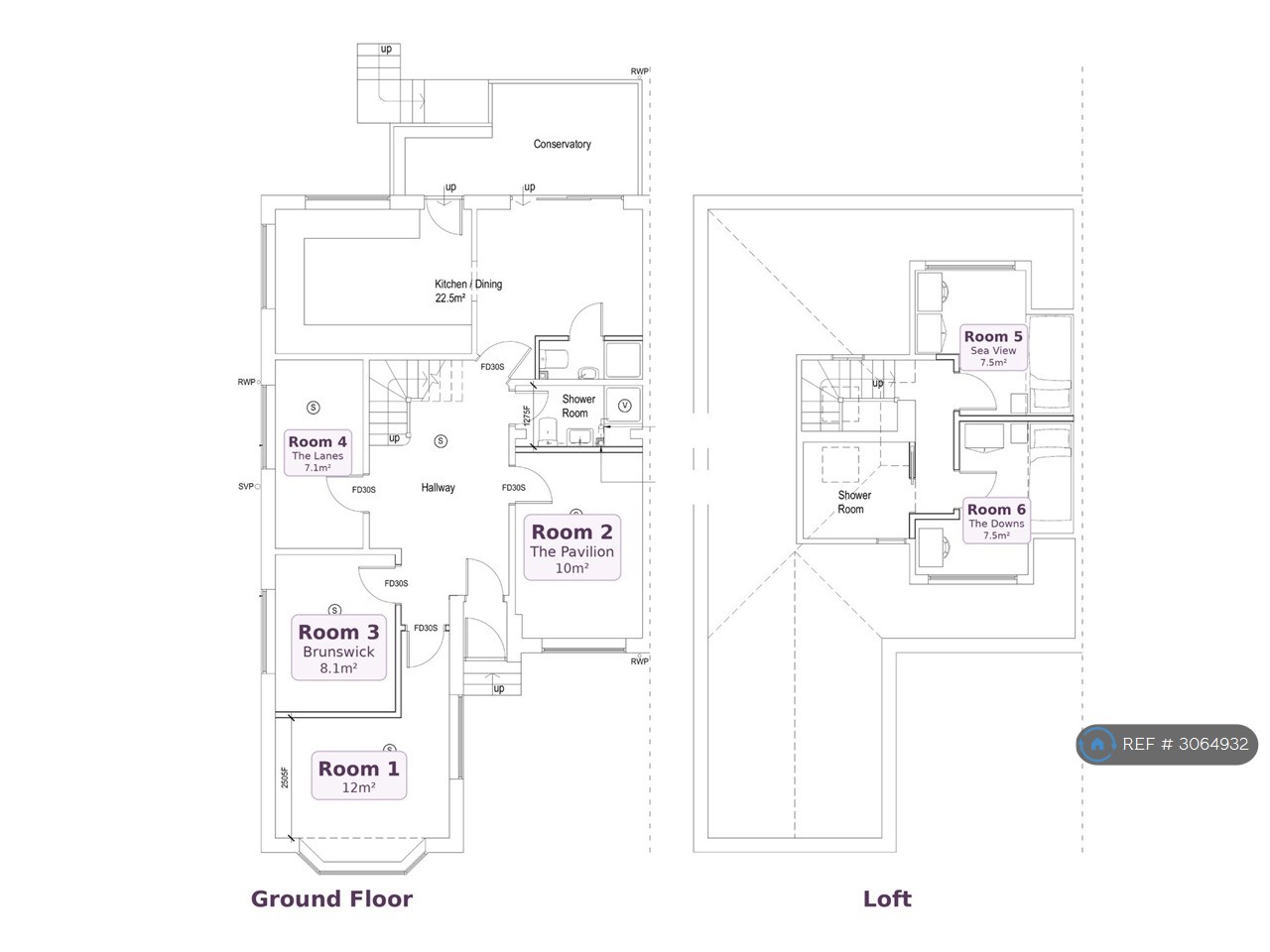 Wilson Avenue, Brighton floorplan