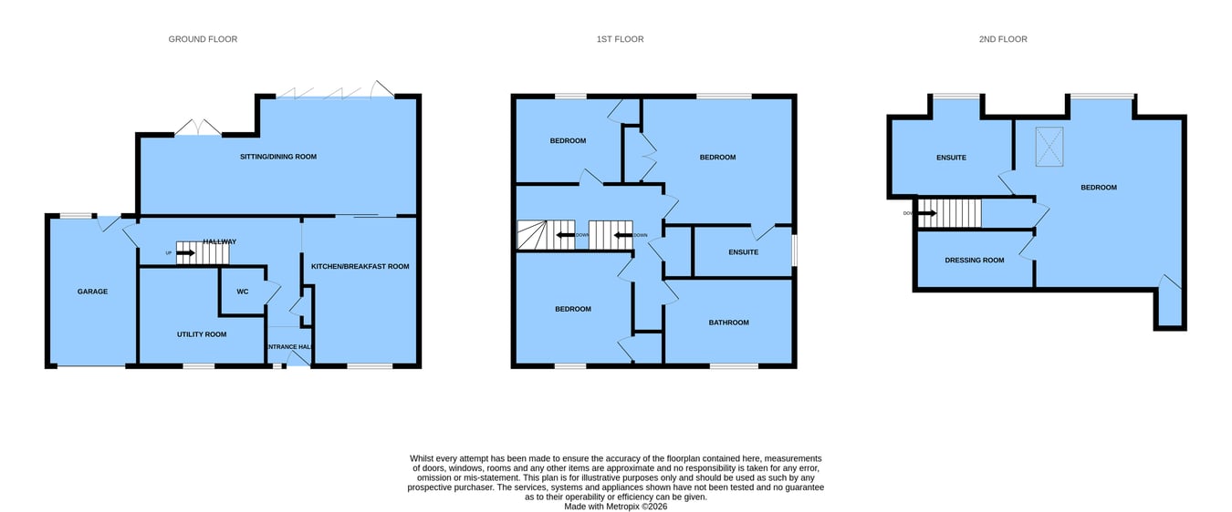 11, Bradshaw Close, Guestling floorplan