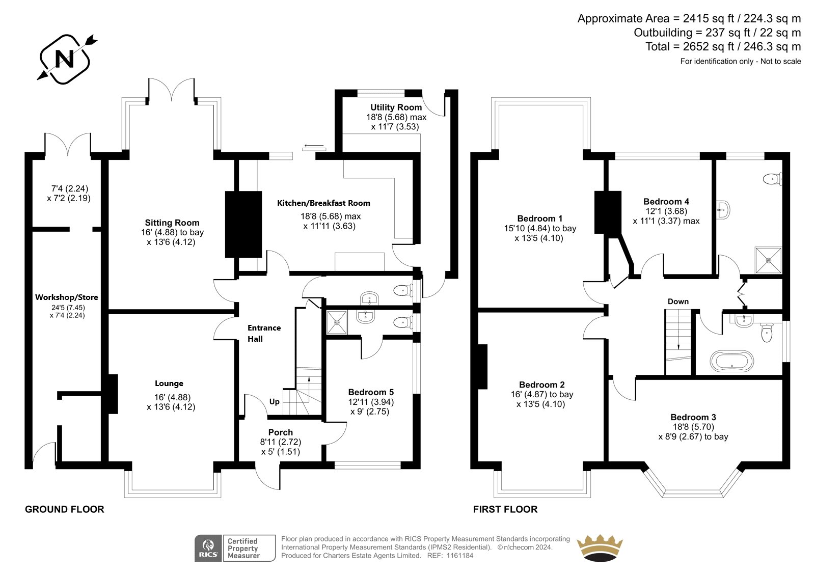 132, Bassett Avenue, Southampton floorplan