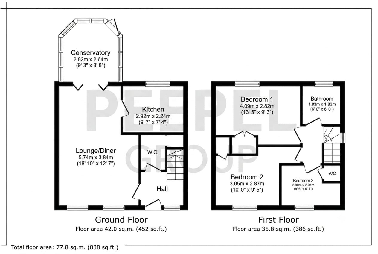 5, Watson Acre, Andover floorplan