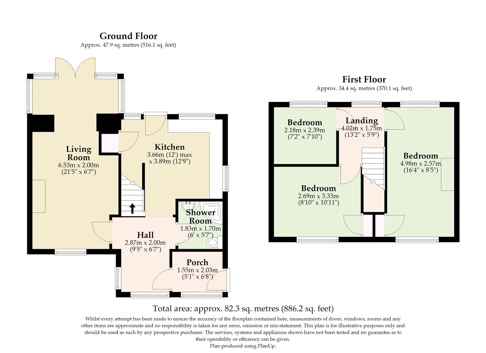 18 Notley Road, Lowestoft floorplan