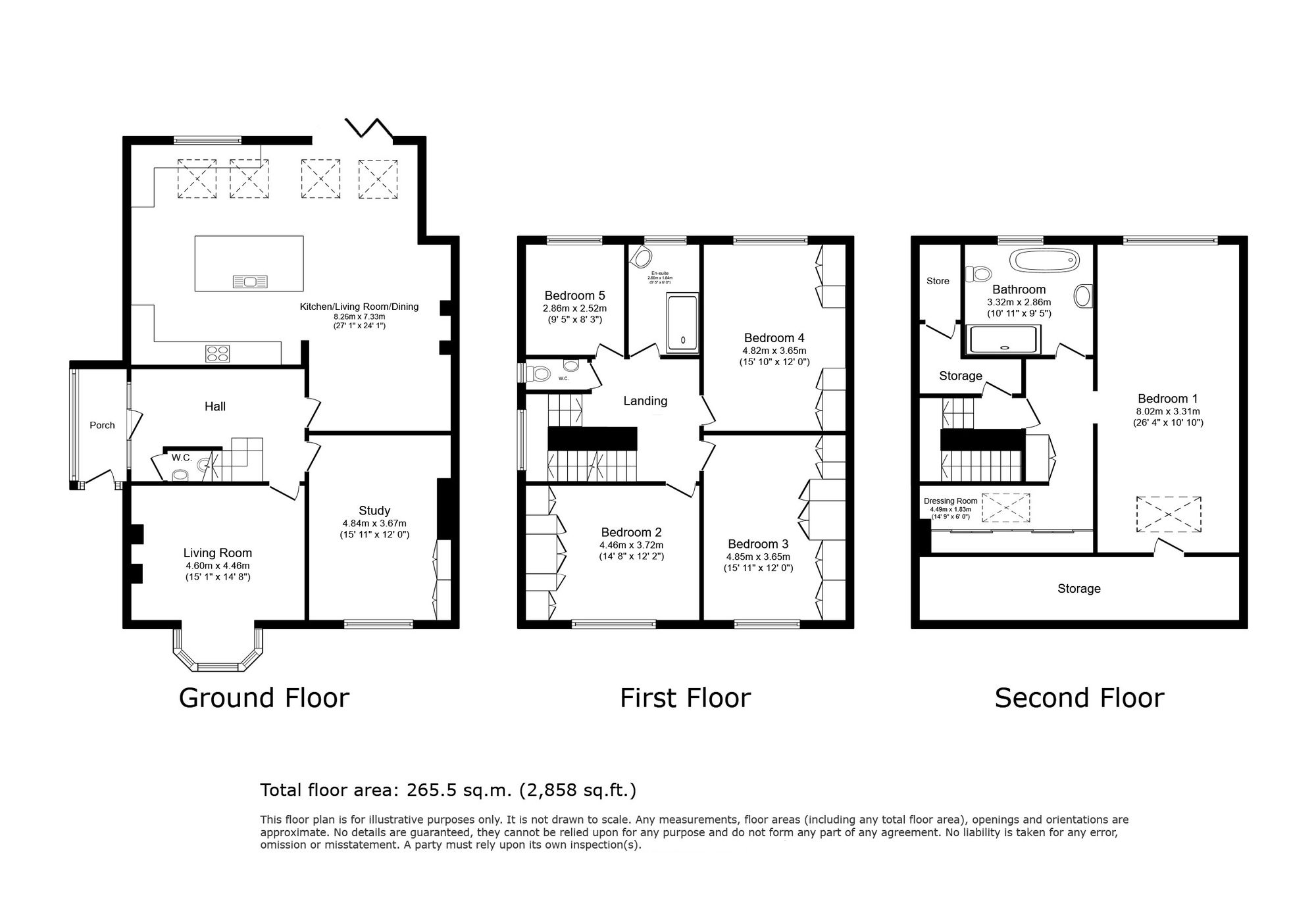42 North Park Avenue, Leeds floorplan