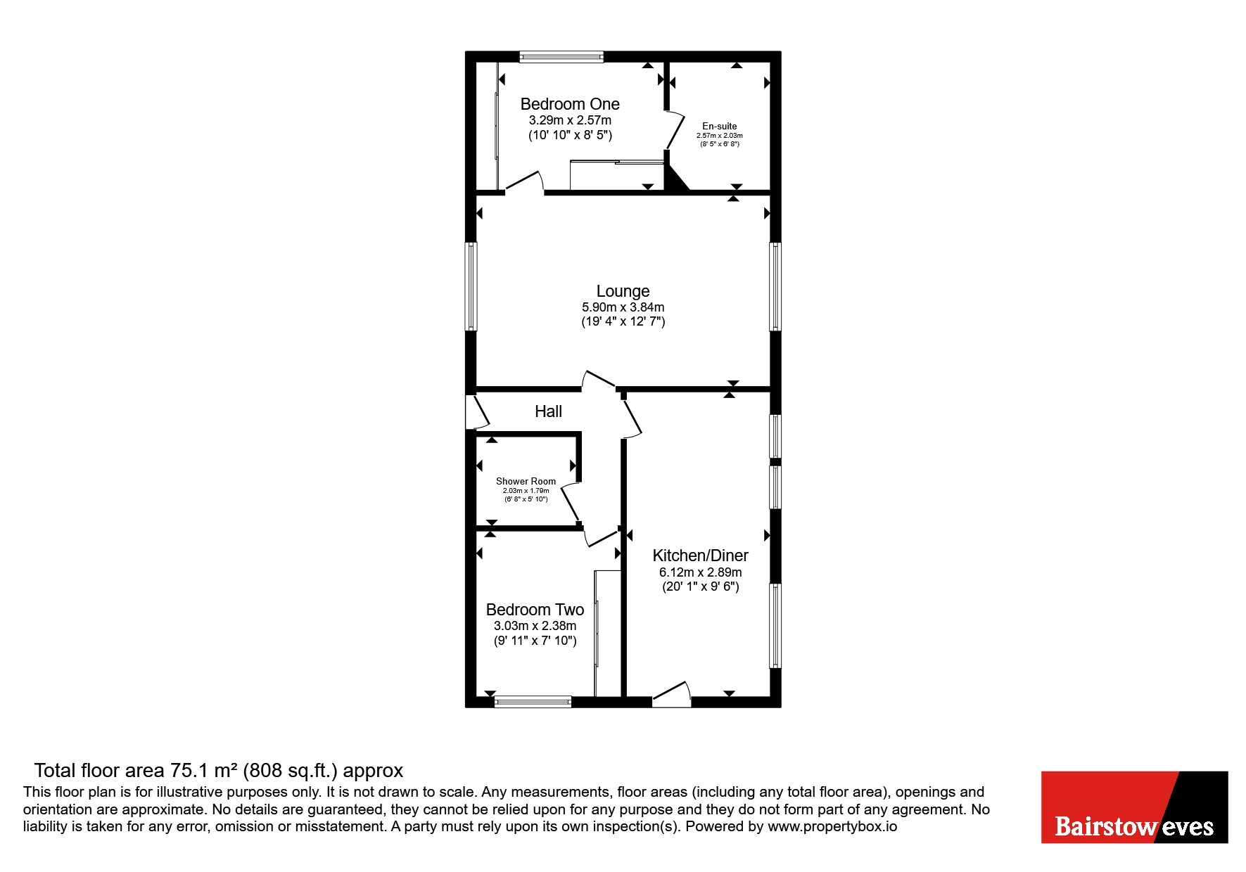 2, Beverley Hill, Warwickshire floorplan
