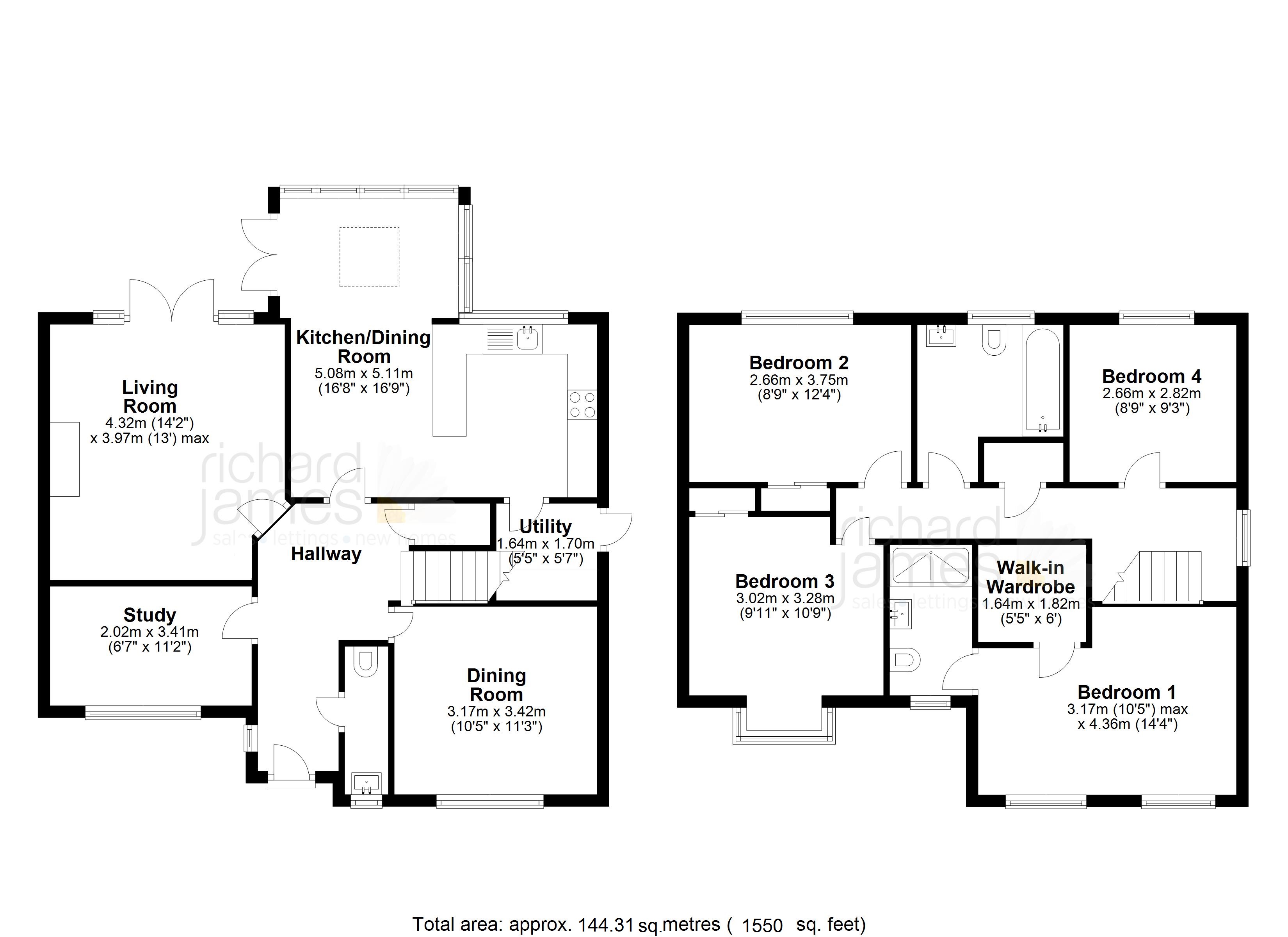4 Bedrooms Detached house for sale in Queen Elizabeth Drive, Taw Hill, Swindon SN25