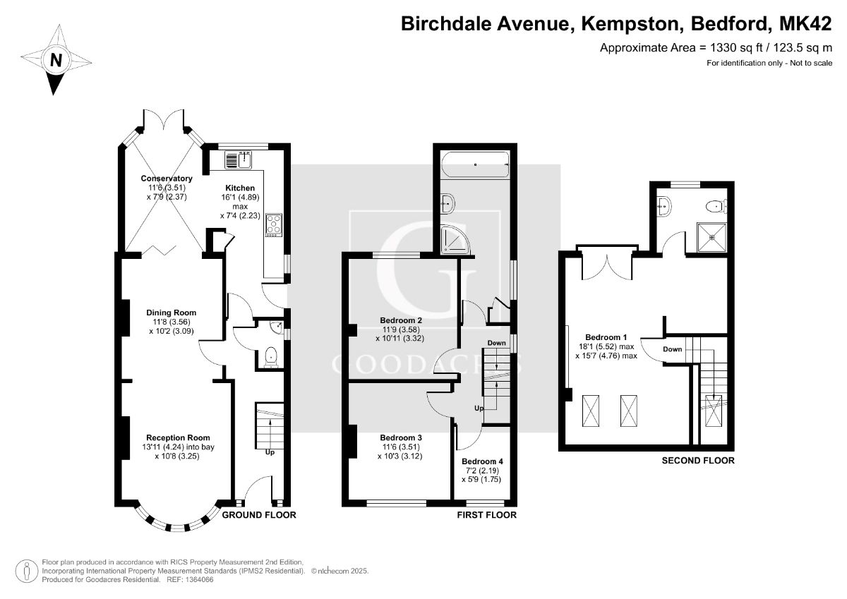 36 Birchdale Avenue, Bedford floorplan