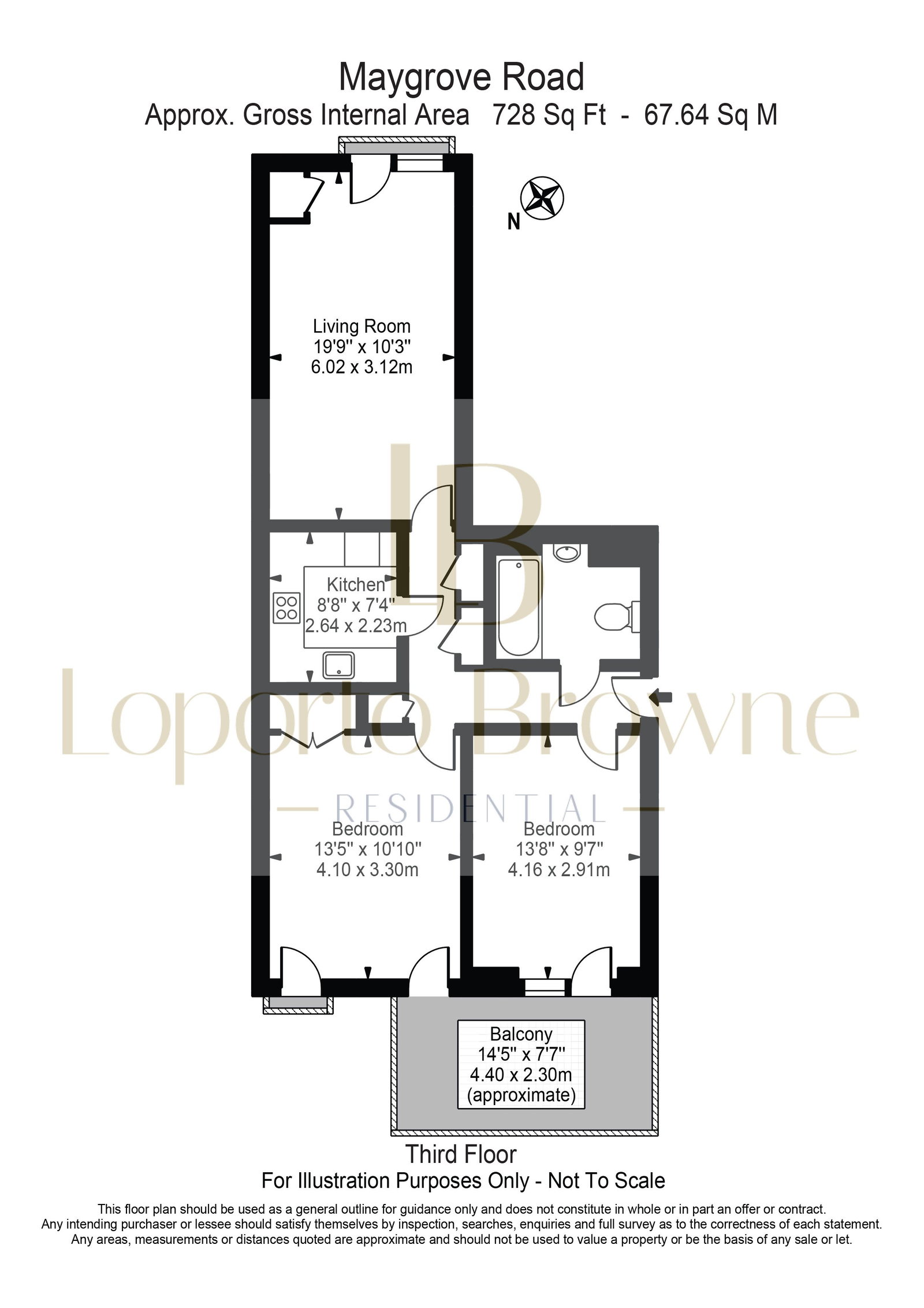 Maygrove Road, London floorplan