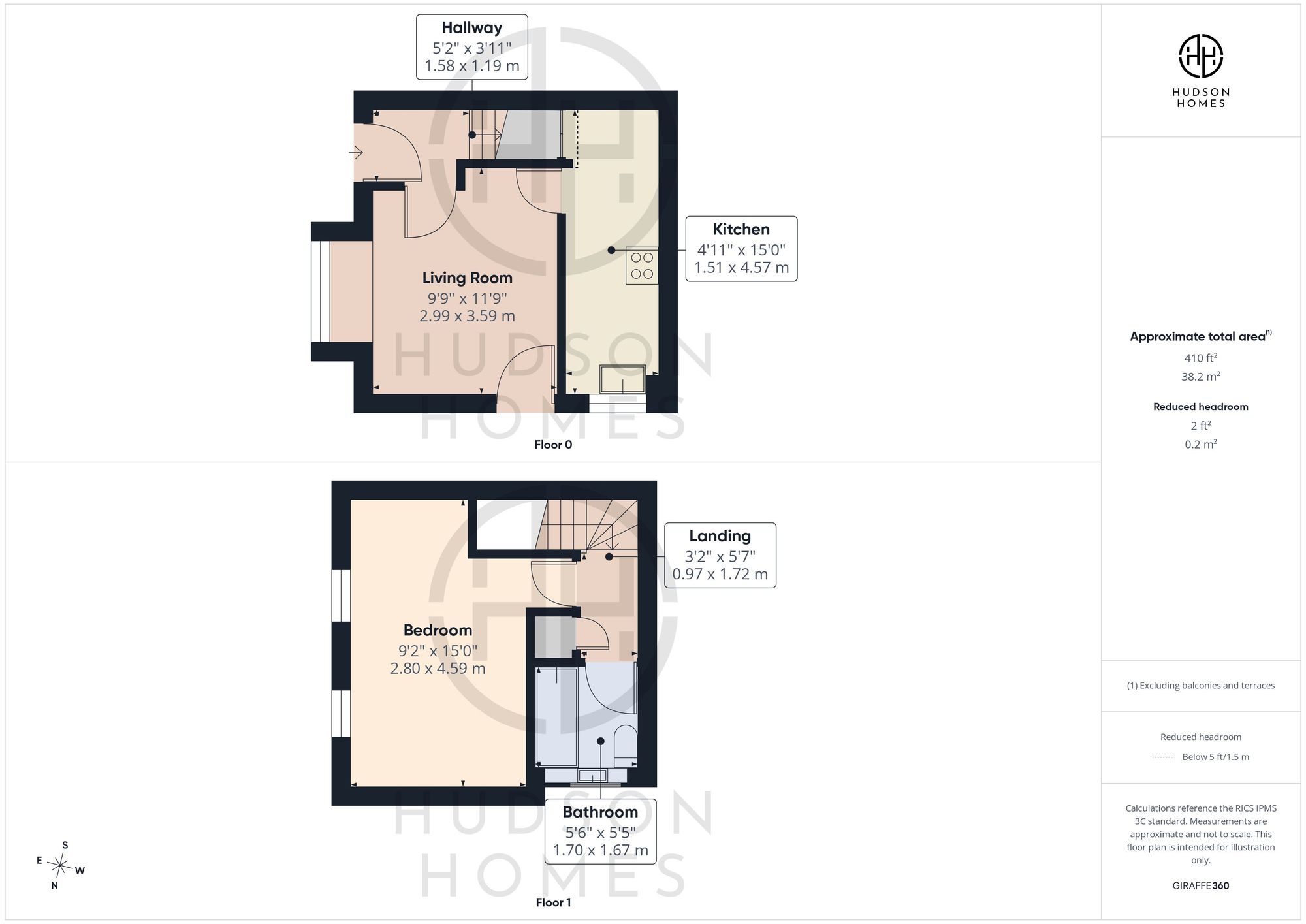 1 Elstone, Peterborough floorplan