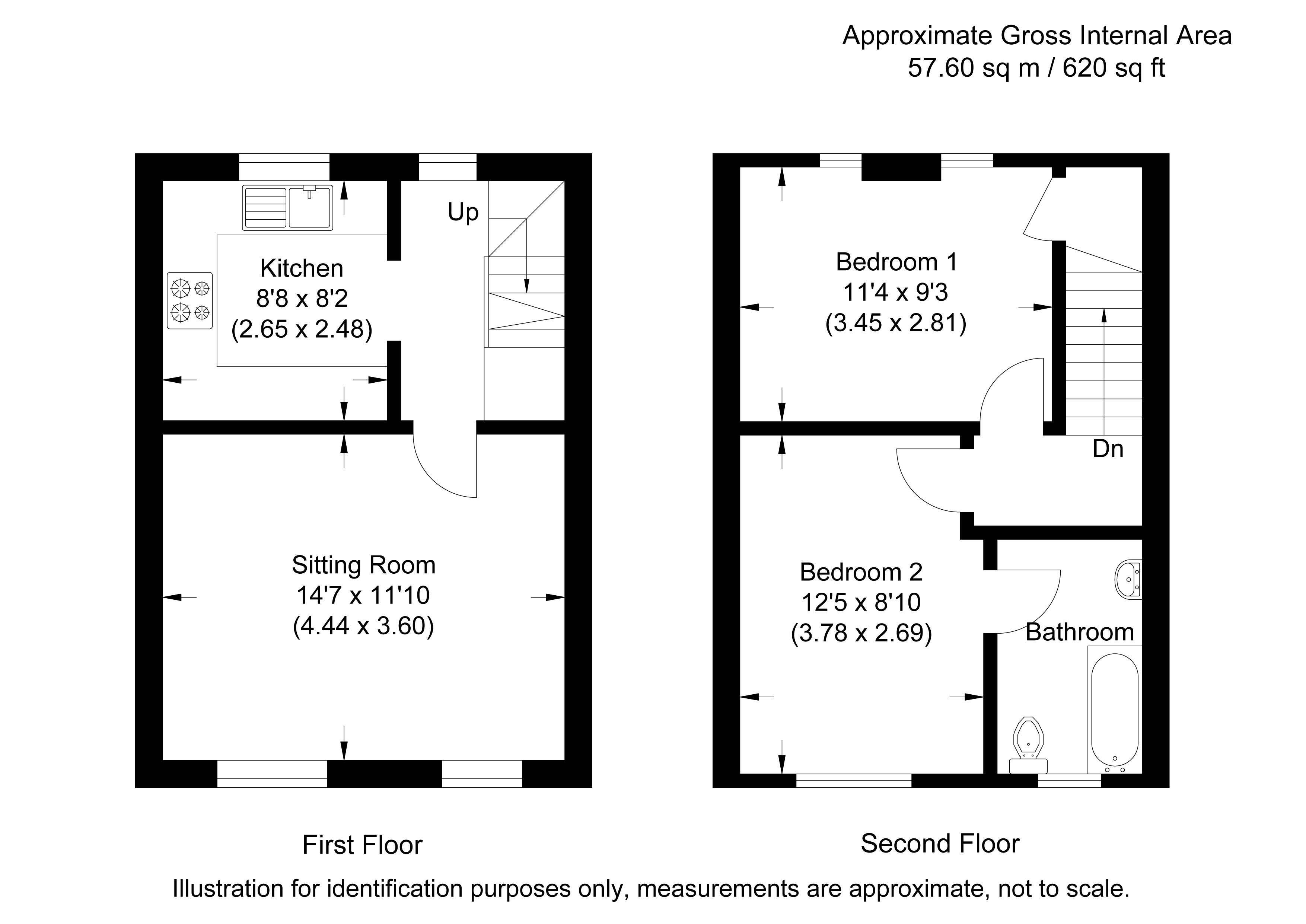 5, Spencer Villas, Richards Way, Cippenham floorplan