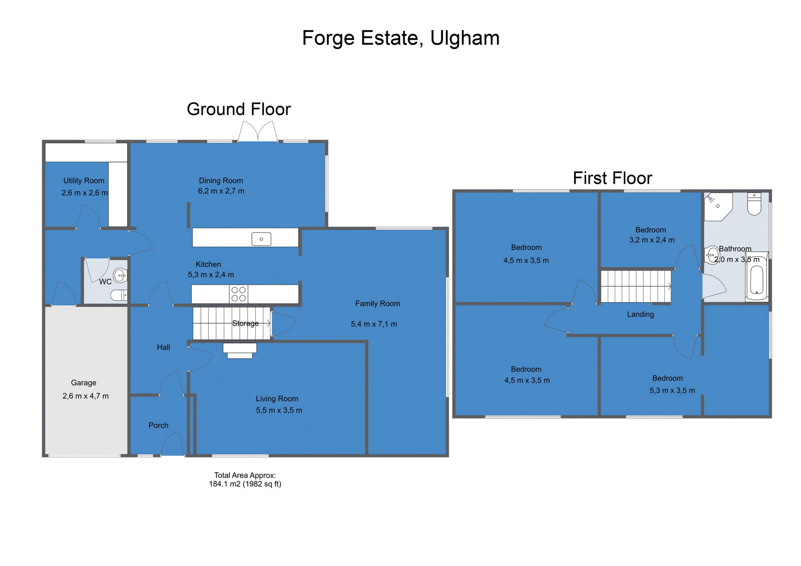 17, Forge Estate, Morpeth floorplan