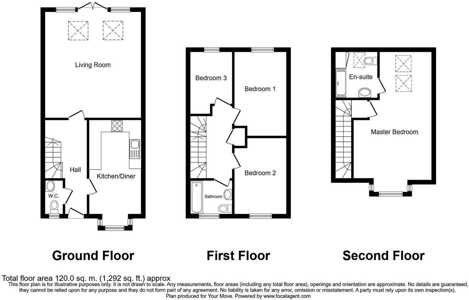 57, Haydock Drive, Carlisle floorplan