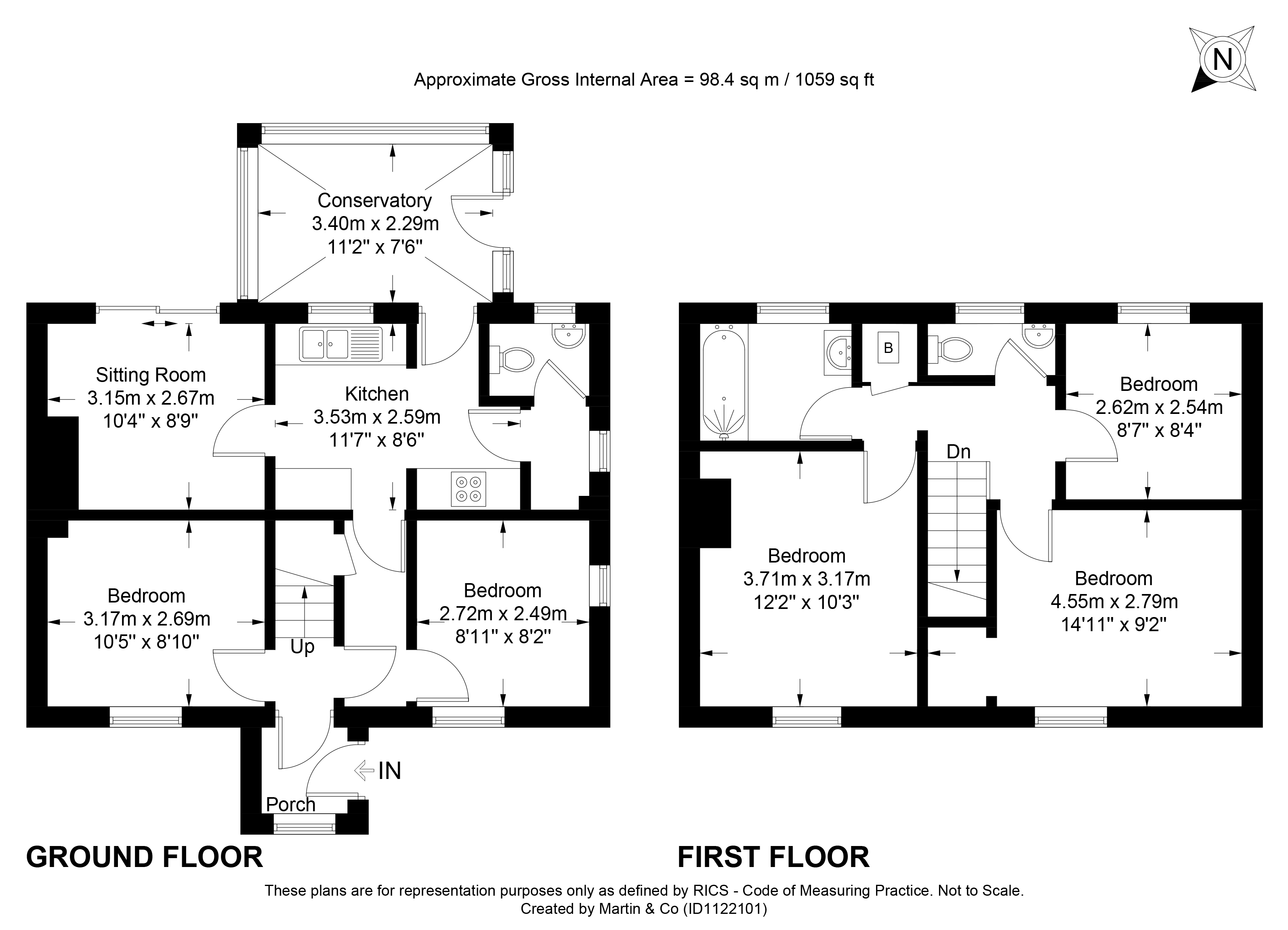 Room 4, 37, Stanmore Lane*, Winchester floorplan