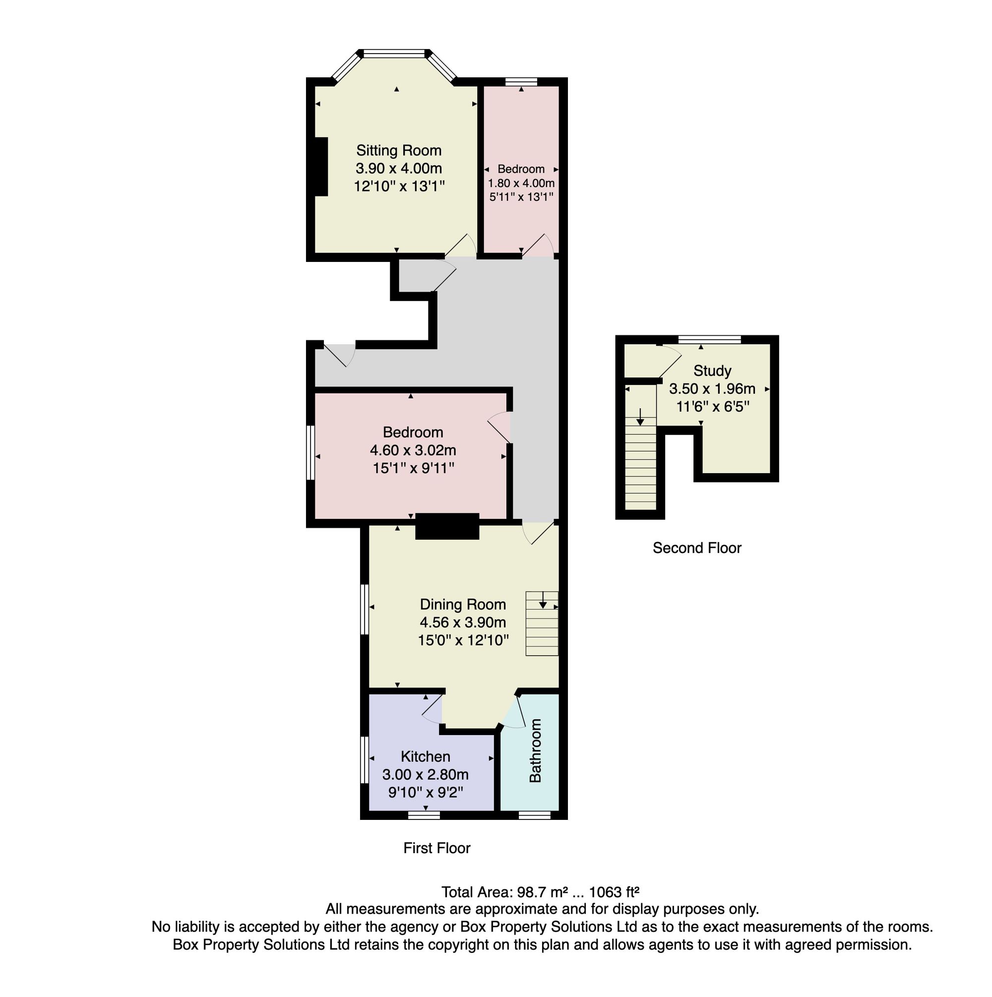 Flat 2, 19 Lancaster Park Road, Harrogate floorplan